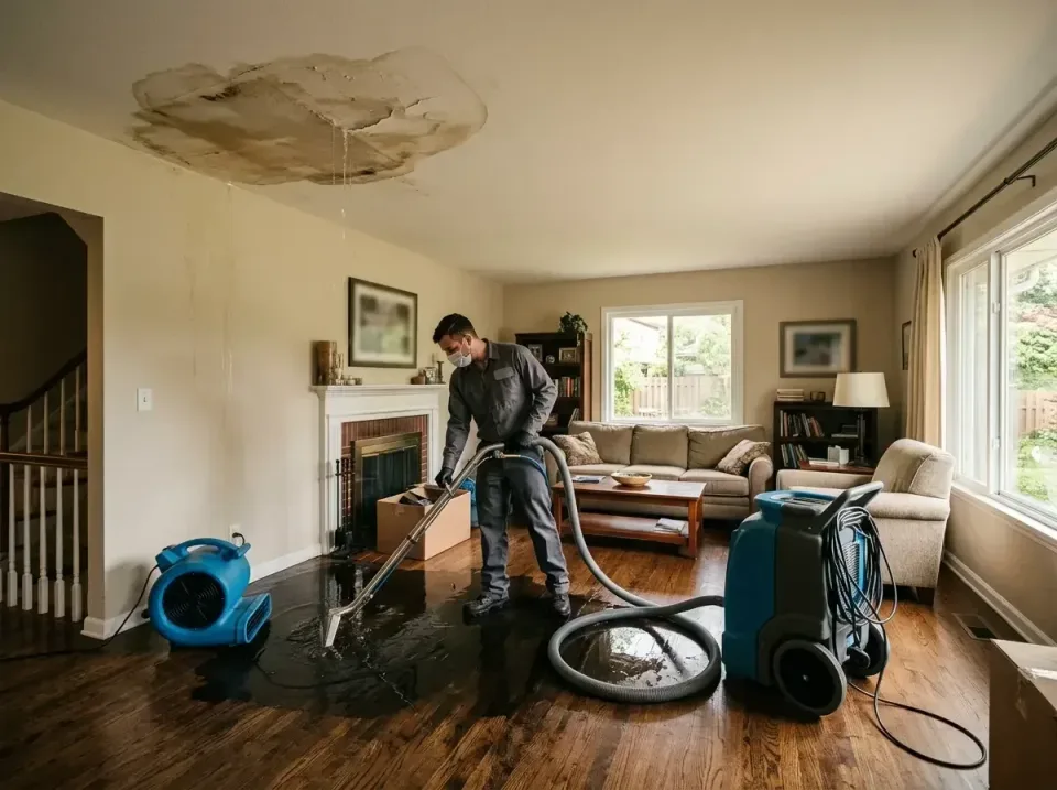 attic-pipe-burst-ceiling-drip-008 — frequently asked questions, Water Damage Restoration & Carpet Care in Bowie, TX
